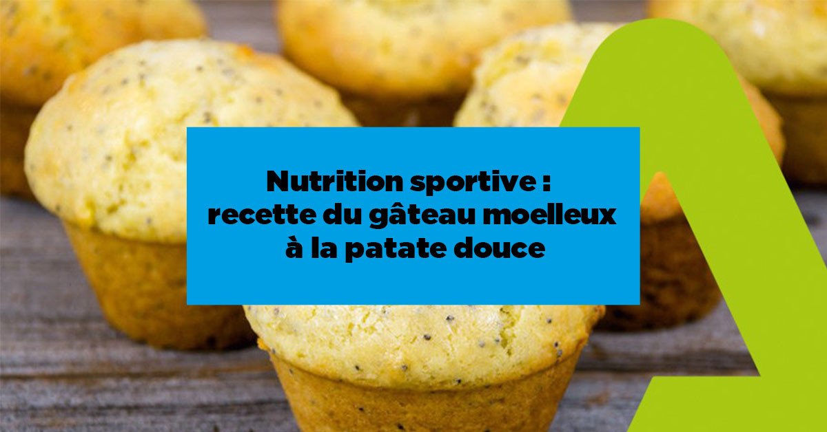 Conseil nutrition : recette du gâteau moelleux à la patate douce