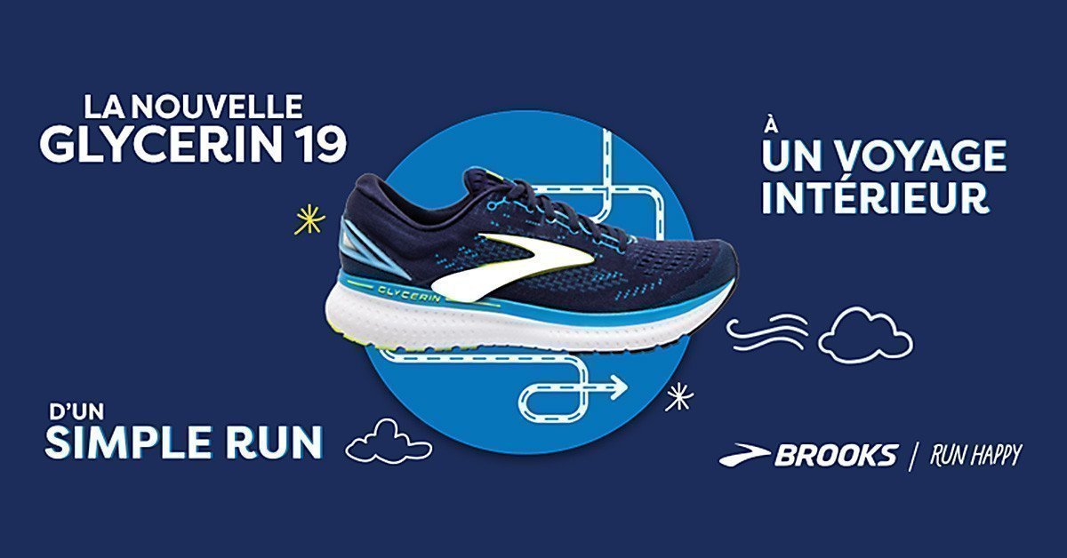 Nouvelles chaussures Brooks Glycerin 19 et leur version GTS