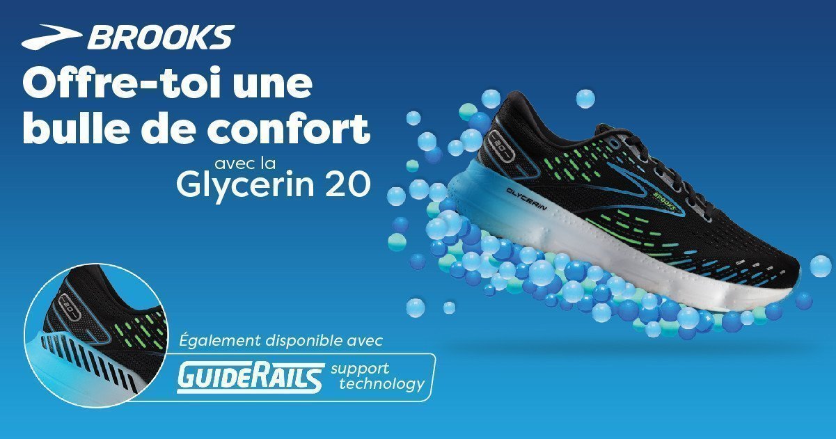 Brooks Glycerin 20 et GTS 20