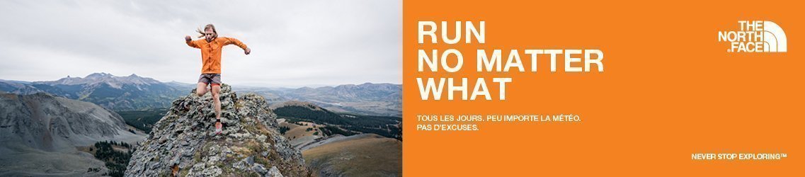 The North Face - Entête catégorie running conseil